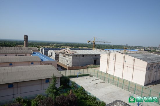 正在建设中华县直属库扩建项目